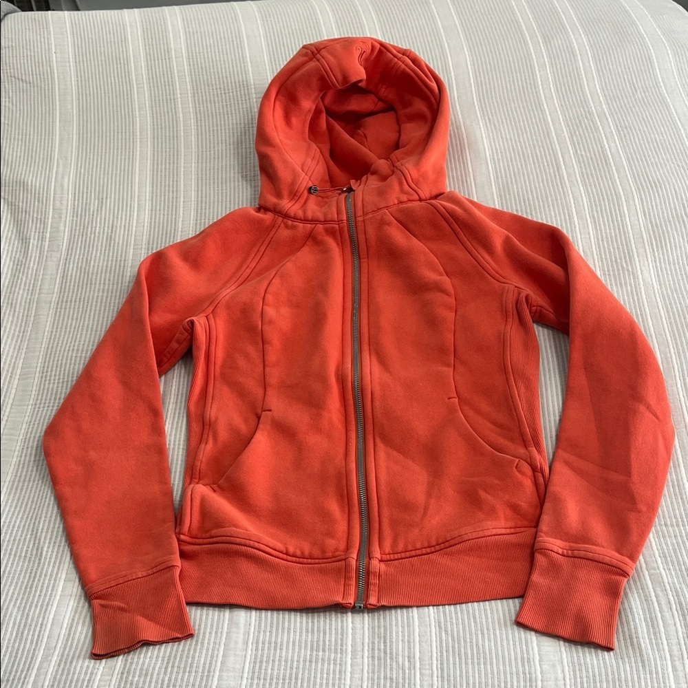 lululemon athletica Orange Hoodie